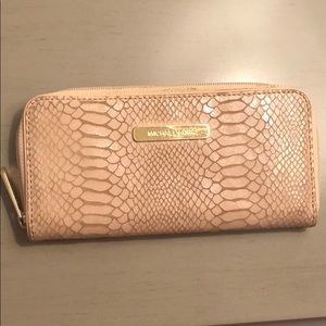 Michael Kors snakeskin wallet